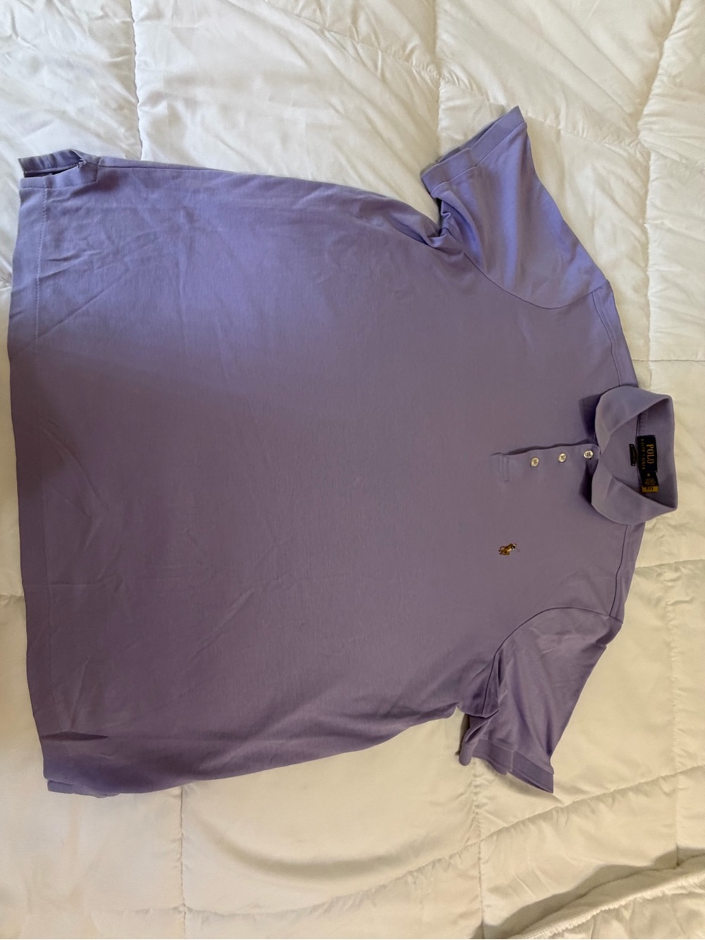 Polo by Ralph Lauren Lavender Short-Sleeve Polo
